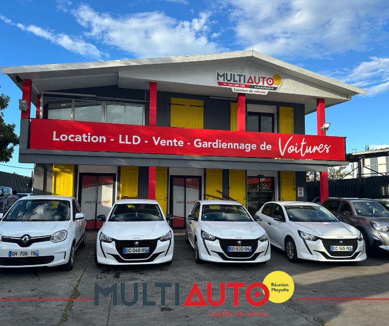 Large choix de voitures de location à La Réunion
